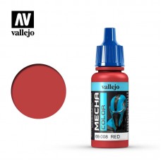 Acrylicos Vallejo - 69008 - Mecha Color - Red - 17 ml.