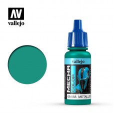 Acrylicos Vallejo - 69068 - Mecha Color - Metallic Green - 17 ml.