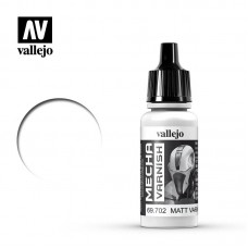 Acrylicos Vallejo - 69702 - Mecha Color - Mecha Matt Varnish - 17 ml. Acrylicos Vallejo - 69702 - Mecha Color - Mecha Matt Varnish - 17 ml.