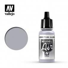 Acrylicos Vallejo - 71062 - Model Air - Aluminium - 17 ml.