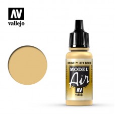 Acrylicos Vallejo - 71074 - Model Air - Beige - 17 ml.