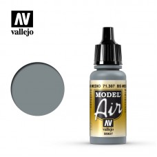 Acrylicos Vallejo - 71307 - Model Air - BS Medium Sea Grey - 17 ml.