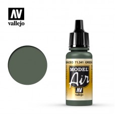 Acrylicos Vallejo - 71341 - Model Air - Green Grey - 17 ml.