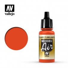 Acrylicos Vallejo - 71086 - Model Air - Light Red - 17 ml.