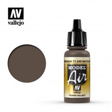 Acrylicos Vallejo - 71249 - Model Air - NATO Brown - 17 ml.