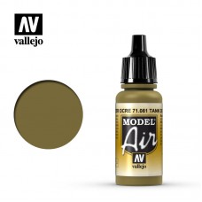 Acrylicos Vallejo - 71081 - Model Air - Tank Ochre 1943 - 17 ml.