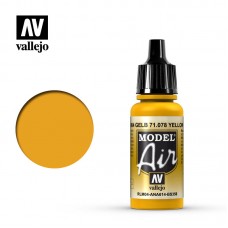 Acrylicos Vallejo - 71078 - Model Air - Yellow RLM04 - 17 ml.