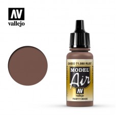Acrylicos Vallejo - 71080 - Model Air - Rust - 17 ml.