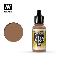 Acrylicos Vallejo - 71034 - Model Air - Sand Brown - 17 ml.