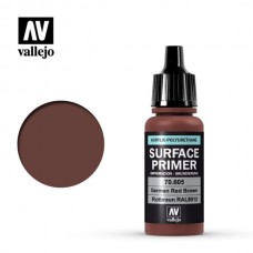 Acrylicos Vallejo - 70605 - Surface Primer - Ger. Red Brown - 17 ml.