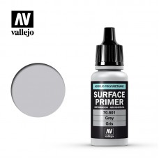 Acrylicos Vallejo - 70601 - Surface Primer - Grey - 17 ml.