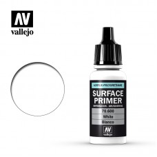 Acrylicos Vallejo - 70600 - Surface Primer - White - 17 ml.