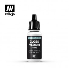 Acrylicos Vallejo - 70470 - Auxiliary - Gloss Medium - 17 ml.