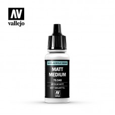 Acrylicos Vallejo - 70540 - Auxiliary - Matte Medium - 17 ml.