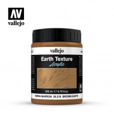 Acrylicos Vallejo - 26219 - Diorama Effects - Brown Earth - 200 ml.