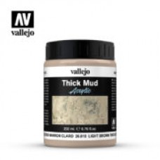Acrylicos Vallejo - 26810 - Diorama Effects - Light Brown Thick Mud  - 200 ml.