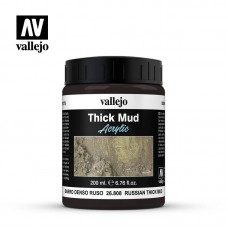 Acrylicos Vallejo - 26808 - Diorama Effects - Russian Thick Mud  - 200 ml.