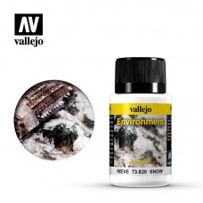 Acrylicos Vallejo - 73820 - Weathering Effects - Snow - 40ml.