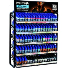 Acrylicos Vallejo - EX715 - Mecha Colors - Full Set + Display