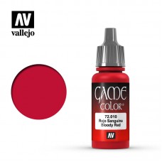 Acrylicos Vallejo - 72010 - Game Color - Bloody Red - 17 ml.