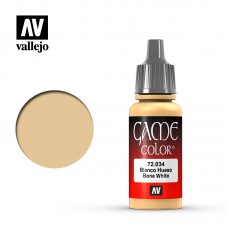 Acrylicos Vallejo - 72034 - Game Color - Bonewhite - 17 ml.