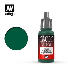 Acrylicos Vallejo - 72067 - Game Color - Cayman Green - 17 ml.