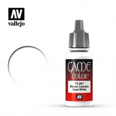 Acrylicos Vallejo - 72001 - Game Color - Dead White - 17 ml.