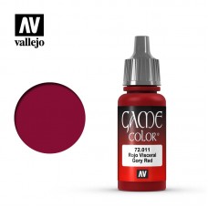 Acrylicos Vallejo - 72011 - Game Color - Gory Red - 17 ml.
