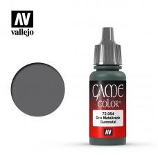 Acrylicos Vallejo - 72054 - Game Color - Gunmetal - 17 ml.