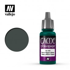 Acrylicos Vallejo - 72147 - Game Color - Heavy Blackgreen - 17 ml.