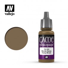 Acrylicos Vallejo - 72153 - Game Color - Heavy Brown - 17 ml.
