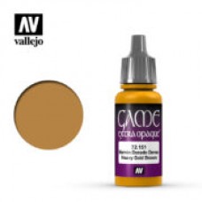 Acrylicos Vallejo - 72151 - Game Color - Heavy Gold Brown - 17 ml.