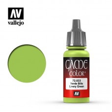 Acrylicos Vallejo - 72033 - Game Color - Livery Green - 17 ml.