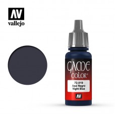 Acrylicos Vallejo - 72019 - Game Color - Night Blue - 17 ml.