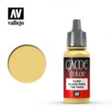 Acrylicos Vallejo - 72097 - Game Color - Pale Yellow - 17 ml.
