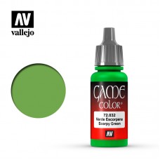 Acrylicos Vallejo - 72032 - Game Color - Escorpena Green - 17 ml.