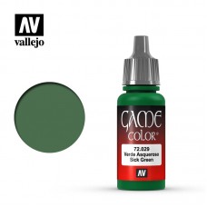 Acrylicos Vallejo - 72029 - Game Color - Sick Green - 17 ml.