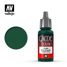 Acrylicos Vallejo - 72064 - Game Color - Yellow Olive - 17 ml.