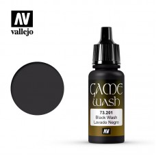 Acrylicos Vallejo - 73201 - Game Color - Black Wash - 17 ml.
