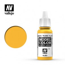 Acrylicos Vallejo - 70953 - Model Color - Flat Yellow - 17 ml.