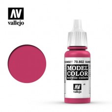 Acrylicos Vallejo - 70802 - Model Color - Sunset Red - 17 ml.