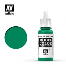 Acrylicos Vallejo - 70838 - Model Color - Emerald - 17 ml.
