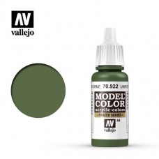 Acrylicos Vallejo - 70922 - Model Color - Uniform Green - 17 ml.