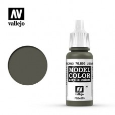 Acrylicos Vallejo - 70893 - Model Color - Us Dark Green - 17 ml.