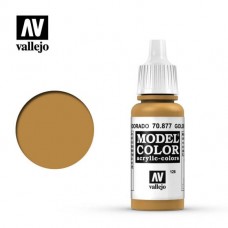 Acrylicos Vallejo - 70877 - Model Color - Goldbrown - 17 ml.