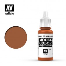 Acrylicos Vallejo - 70999 - Model Color - Copper - 17 ml.