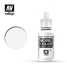 Acrylicos Vallejo - 70853 - Model Color - White Glaze - 17 ml.