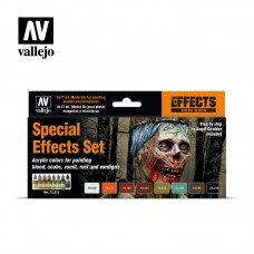 Acrylicos Vallejo - 72213 - Game Color - Special Effects Set (8) - 17 ml.