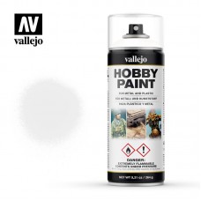 Acrylicos Vallejo - 28010 - Hobby Paint in Spray - White - 400ml.