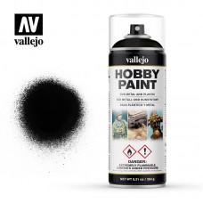Acrylicos Vallejo - 28012 - Hobby Paint in Spray - Black - 400ml.
